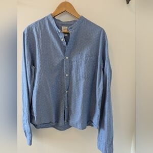 Gap banded collar button up XL